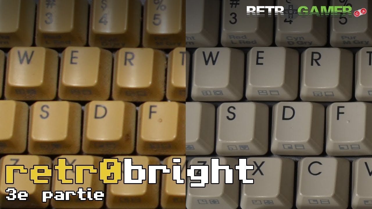 LMDLR #15 - Blanchir le plastique, nouvelle méthode [retr0bright pt. 3]