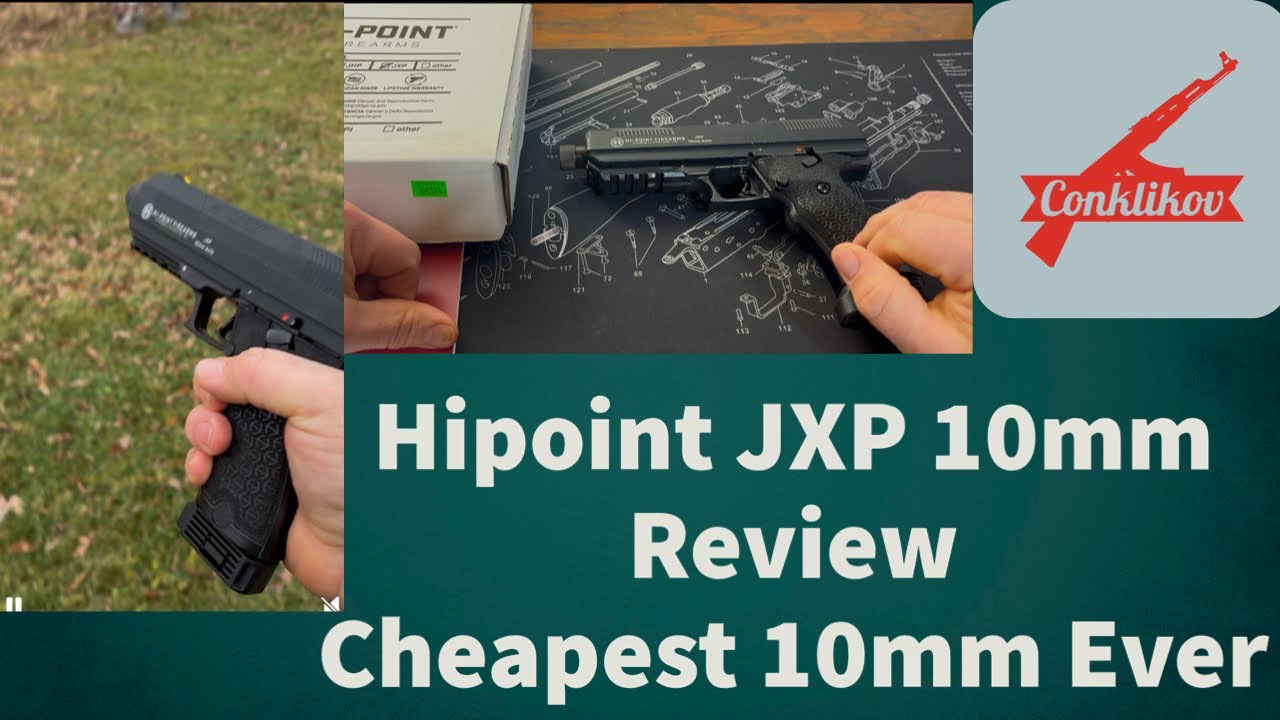Review of the Hipoint JXP 10mm, the cheapest 10mm ever