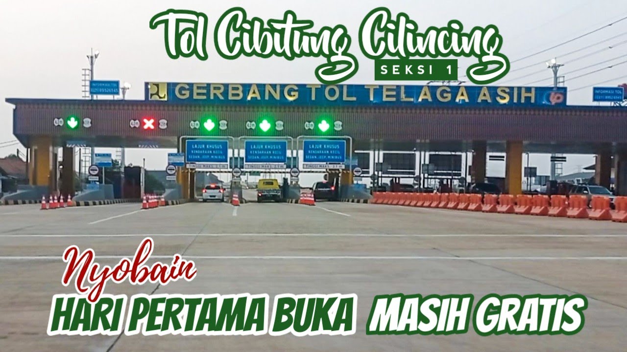 Tol Cibitung Cilincing seksi 1 - Baru buka langsung dicobain