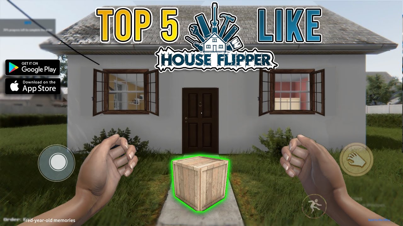 Top 5 Games Like House Flipper For Android 2022 | High Graphics Simulator Games Like House Flipper