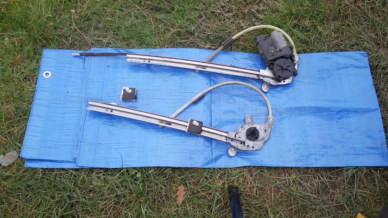 Renault Laguna 2 wymiana podnośnika szyby tył prawy