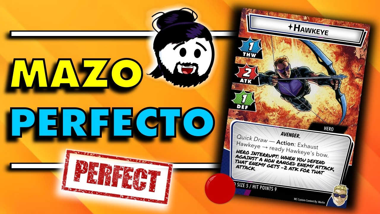 ¡Por fin funciona! | Mazo Perfecto Ojo de Halcón en Agresividad | Marvel Champions