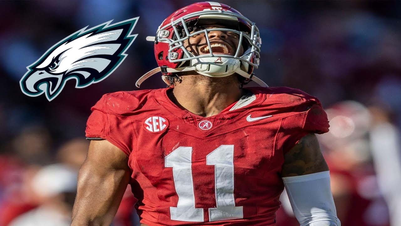 Jihaad Campbell Alabama Highlights | Welcome to the Philadelphia Eagles 🔥