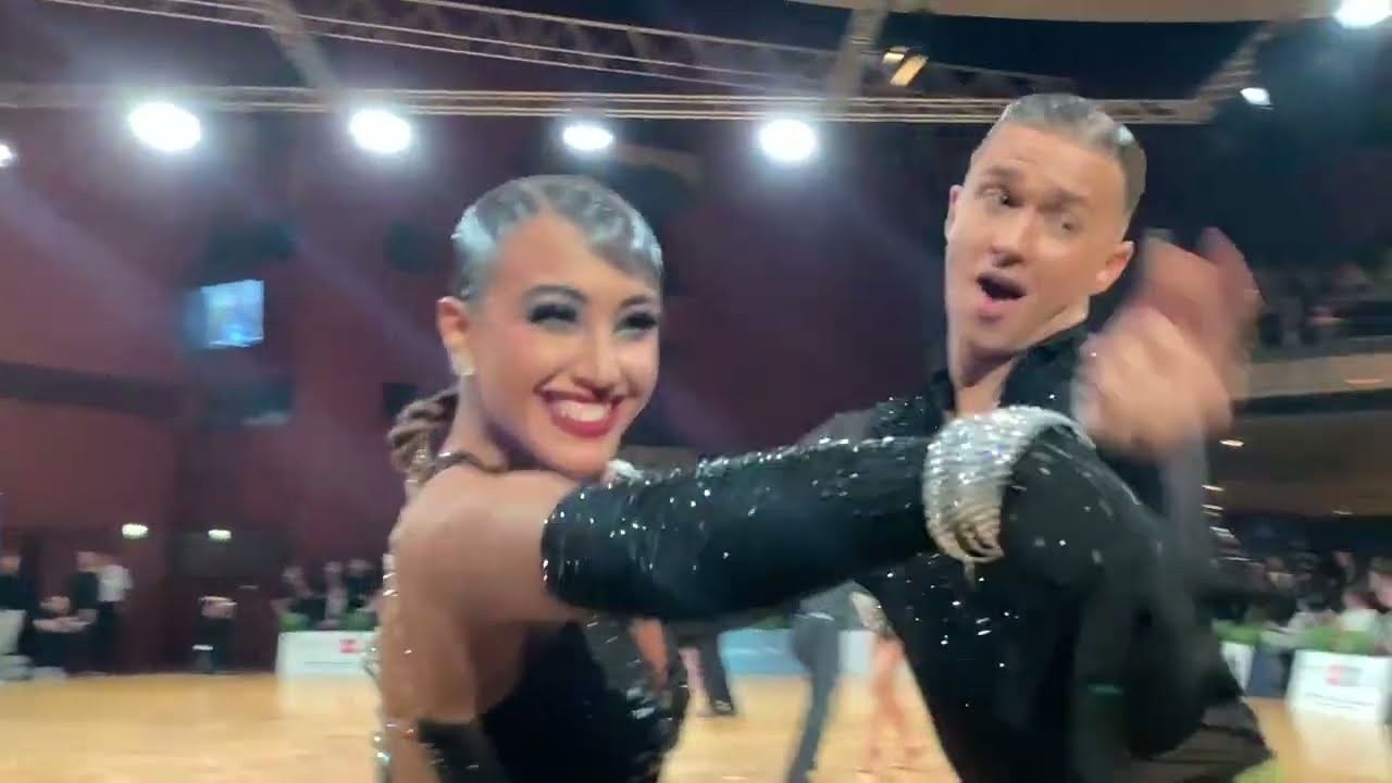 SAMBA 👍👏 U21 SEMI FINALE with Maximilian & Eveline - WDSF 2025 GOC STUTTGART GER