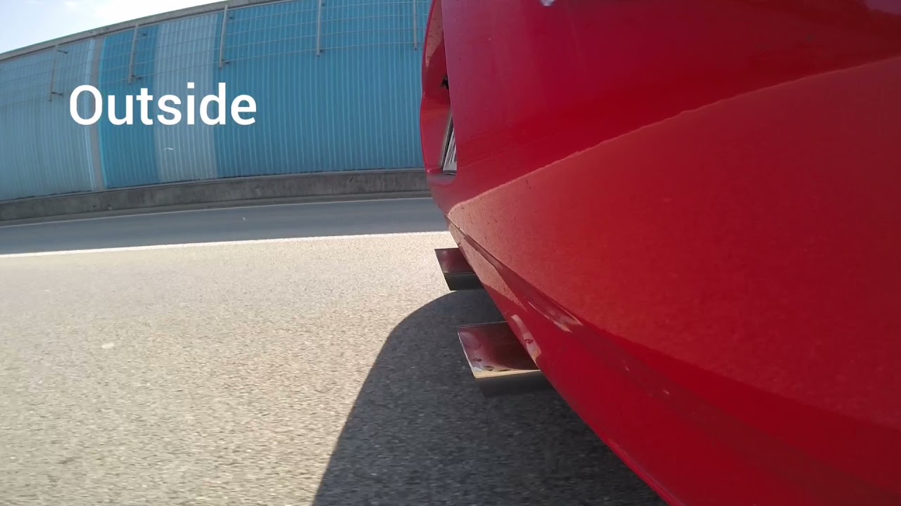 Prejazd tunelom s Corvette C5 manual