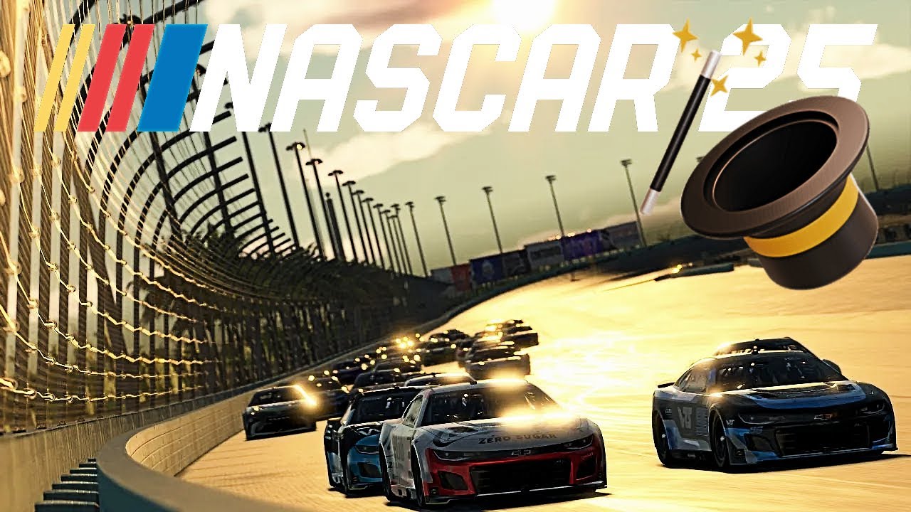 NASCAR 25 Online - I'm the Magic Man! Now You See Me Now You Don't!
