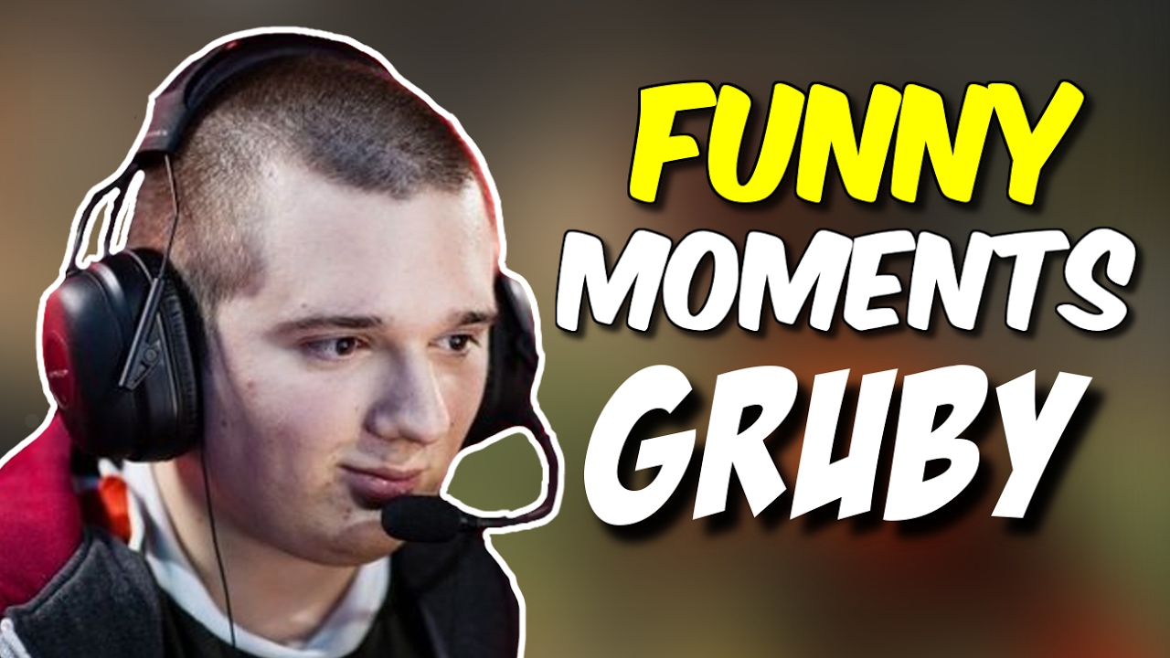 FUNNY MOMENTS GRUBY (insane plays, VAC shoots, stream highlights and more) - CS:GO