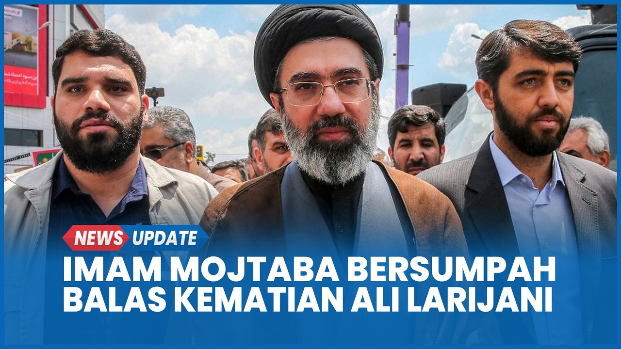 Imam Mojtaba Khamenei Bersumpah Balas Kematian Ali Larijani
