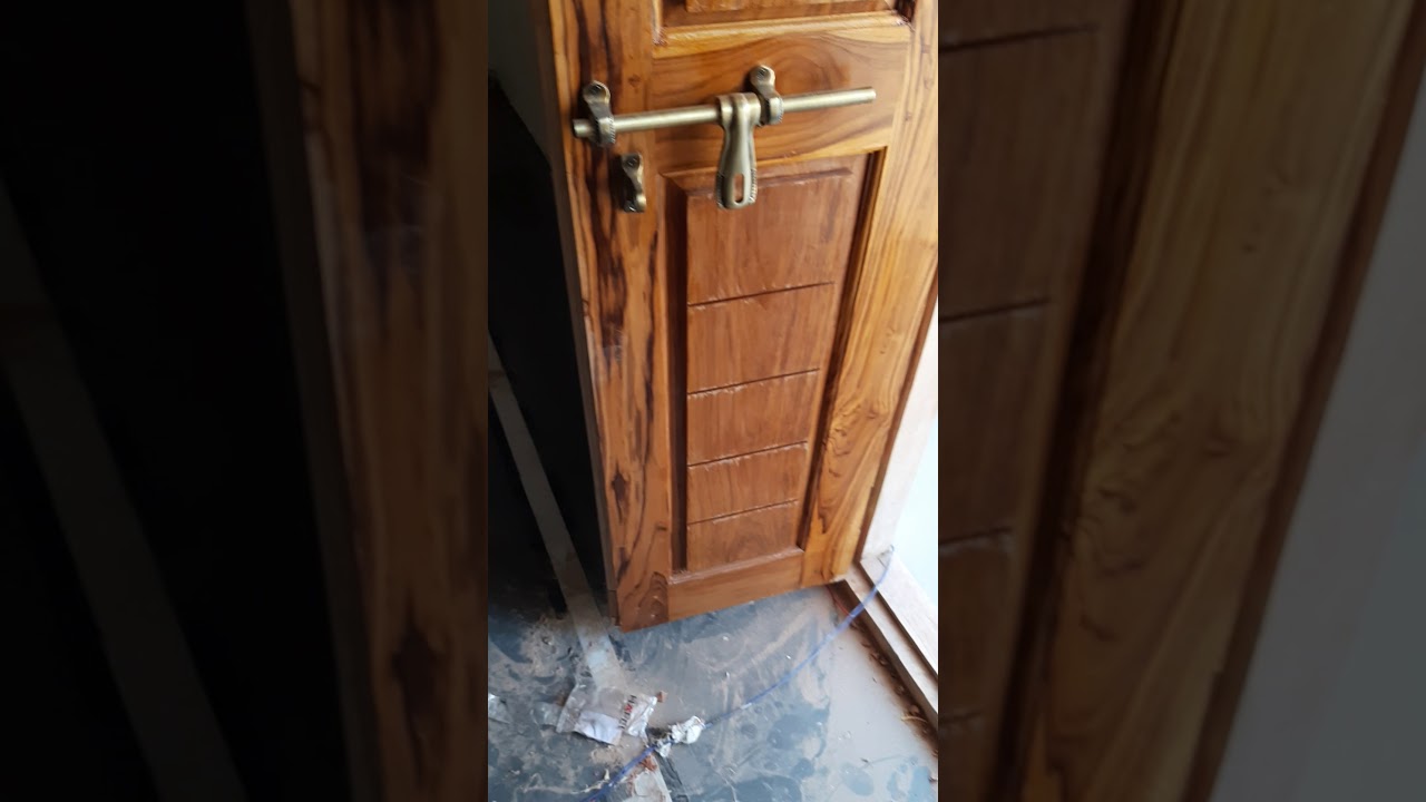 Teak wood Entrance door and windows