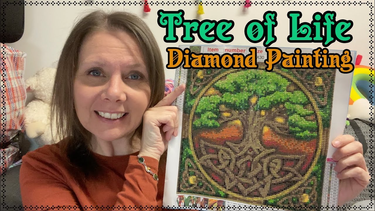 Diamond Painting the Tree of Life