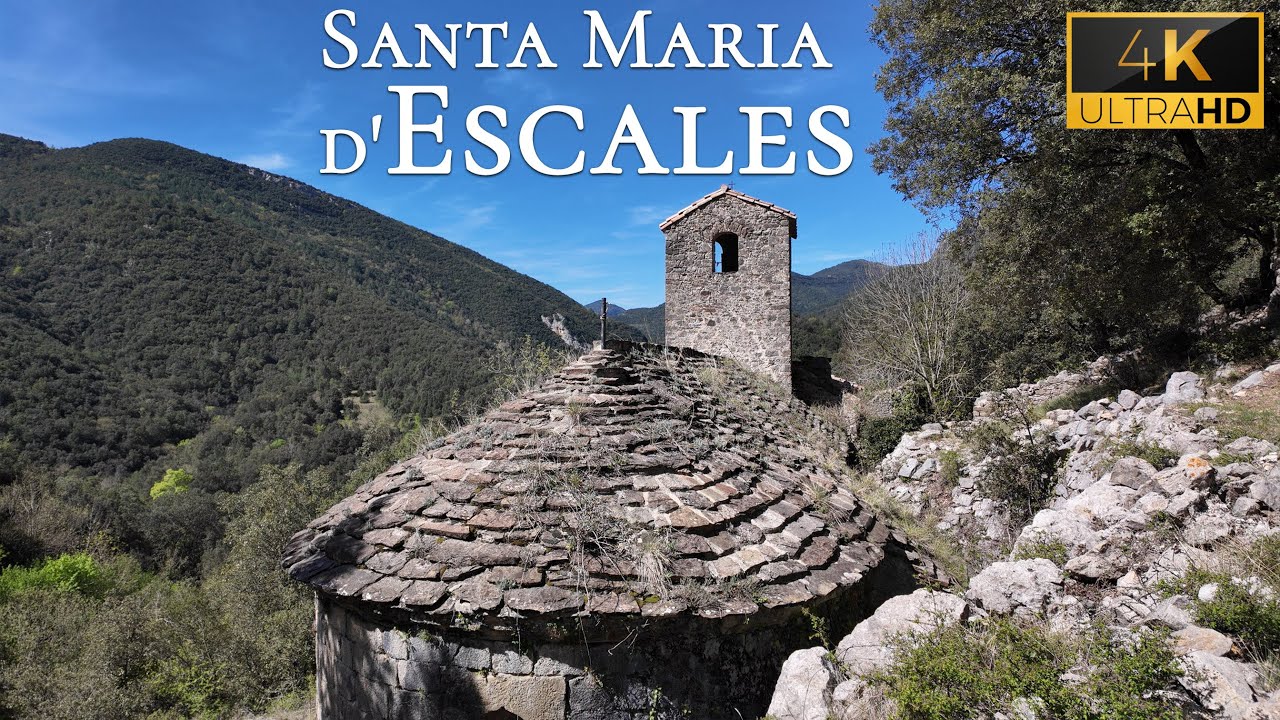 Santa Maria de Escales, entorno espectacular en medio de la Alta Garrotxa