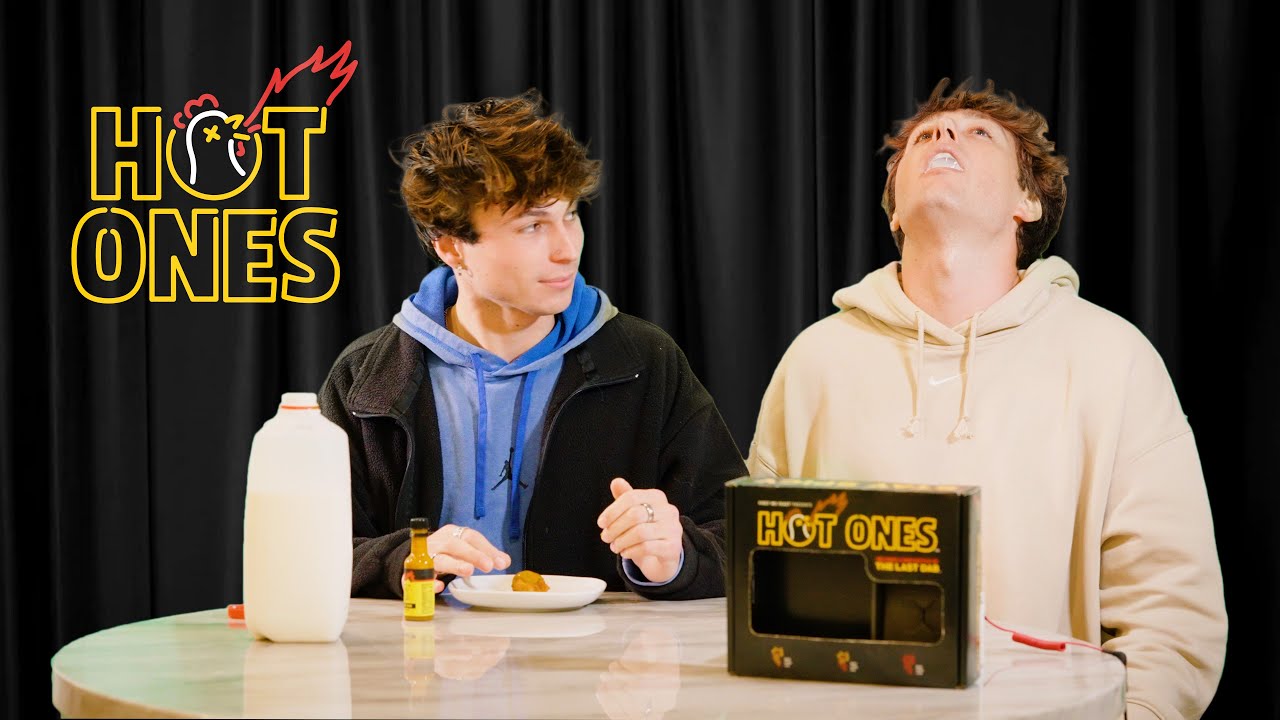 HOT ONES CHALLENGE w/ the hustle house