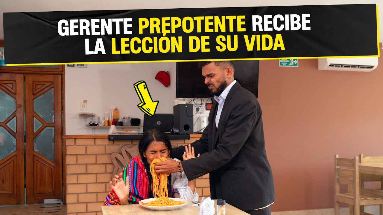 Gerente prepotente recibe la lección de su vida 😱| Gerente prepotente mal eeducado y nada empático