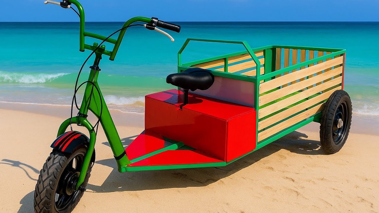 💡 “Homemade Electric Tricycle From Start To Finish – Green Transportation Solution For Farmers”