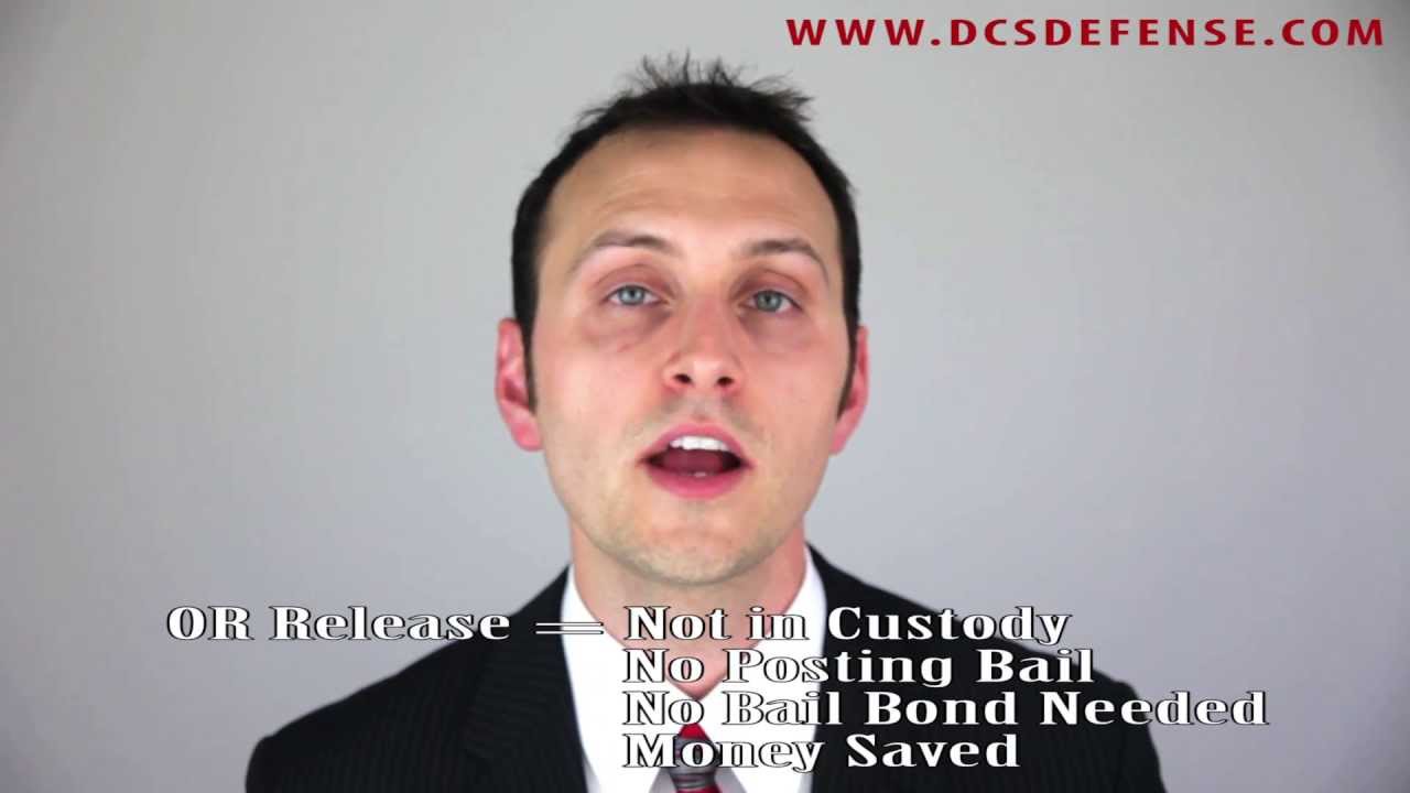 How To Get OR Release (Own Recognizance Release) In California