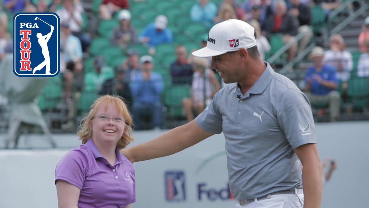 Gary Woodland surprises Amy from Special Olympics Arizona 2019
