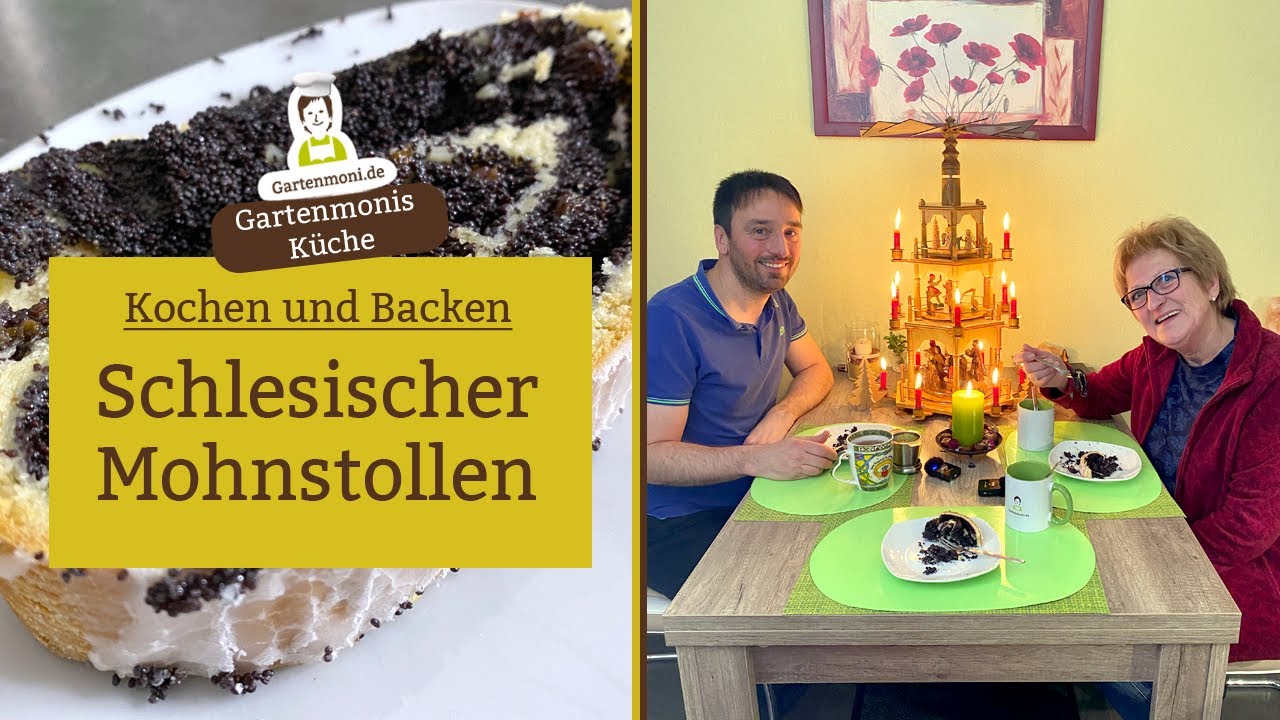 Adventsrezept: Schlesischer Mohnstollen - Eine Erinnerung an die Großeltern