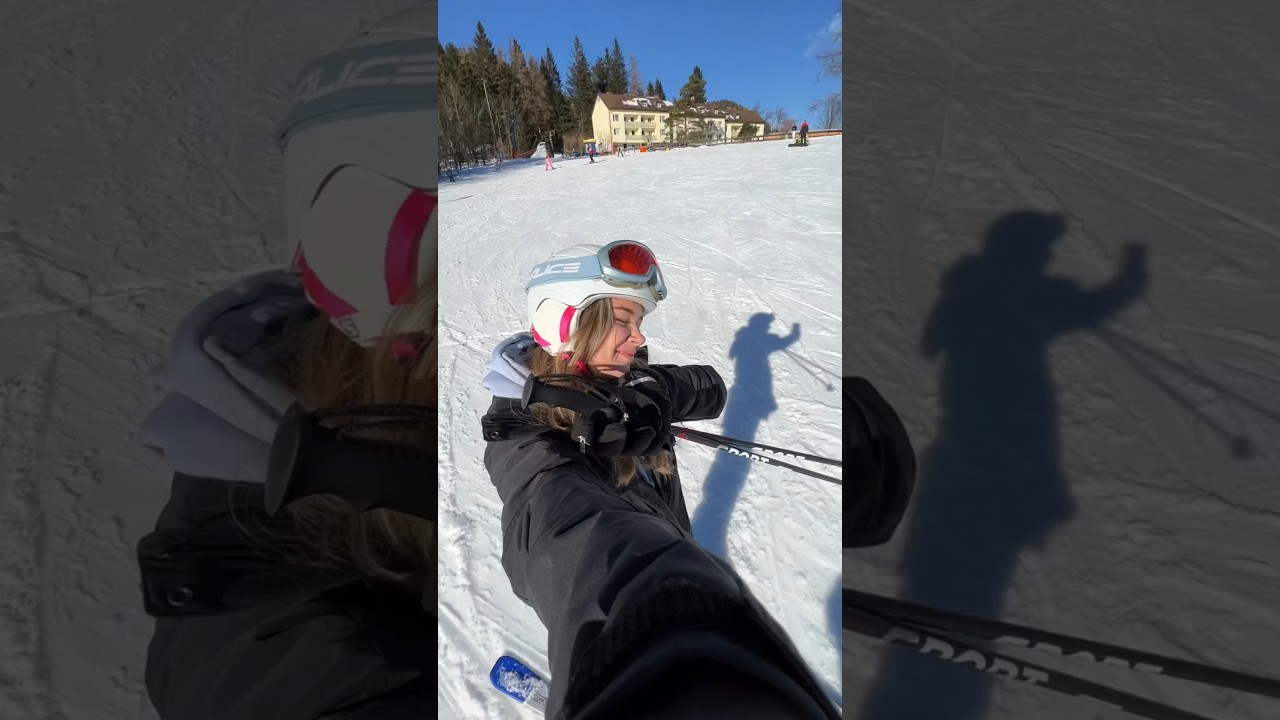 Ski fahren nach 8 Jahren ⛷️🎿😍 #shorts #ski #skisport #skifahren #adventure