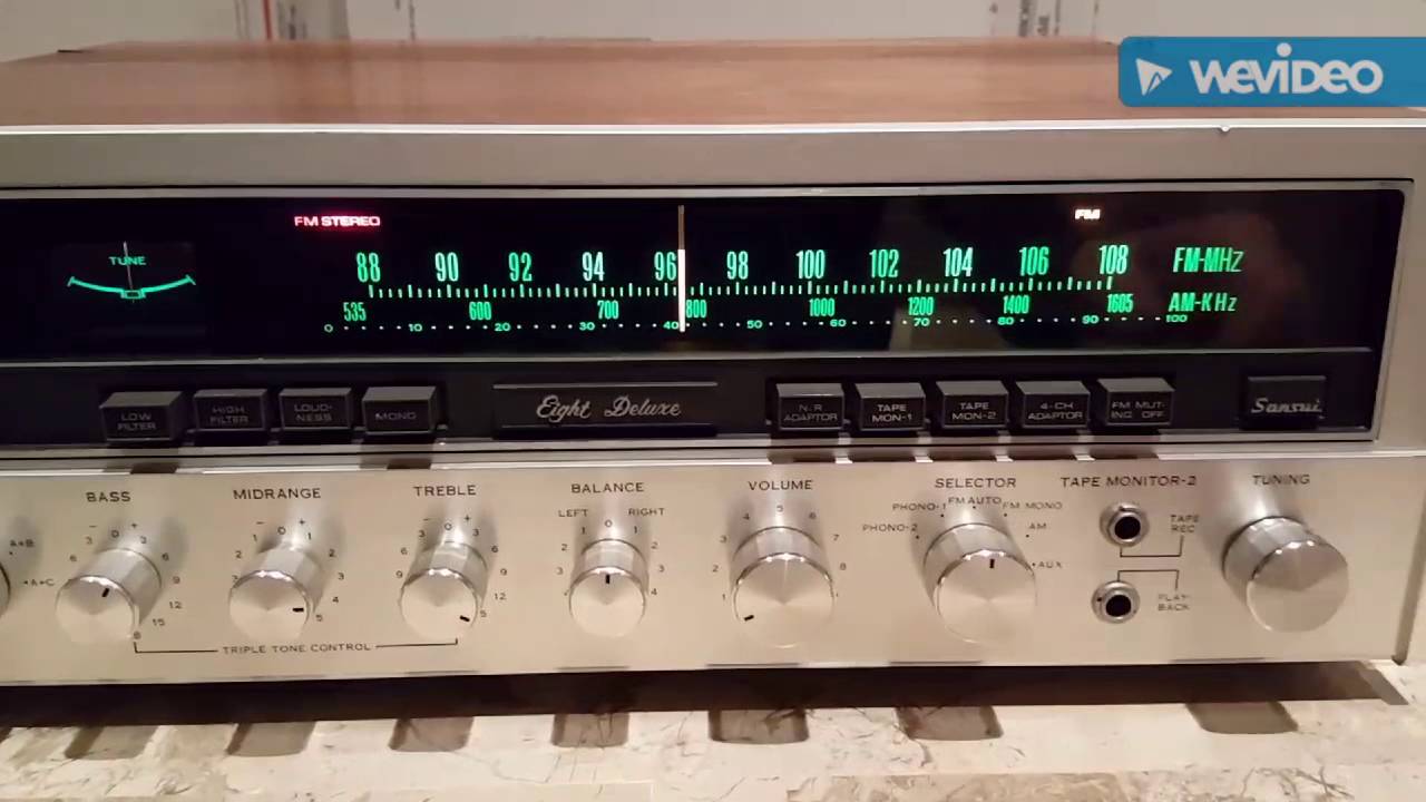 Sansui Eight Deluxe Receiver July 2016