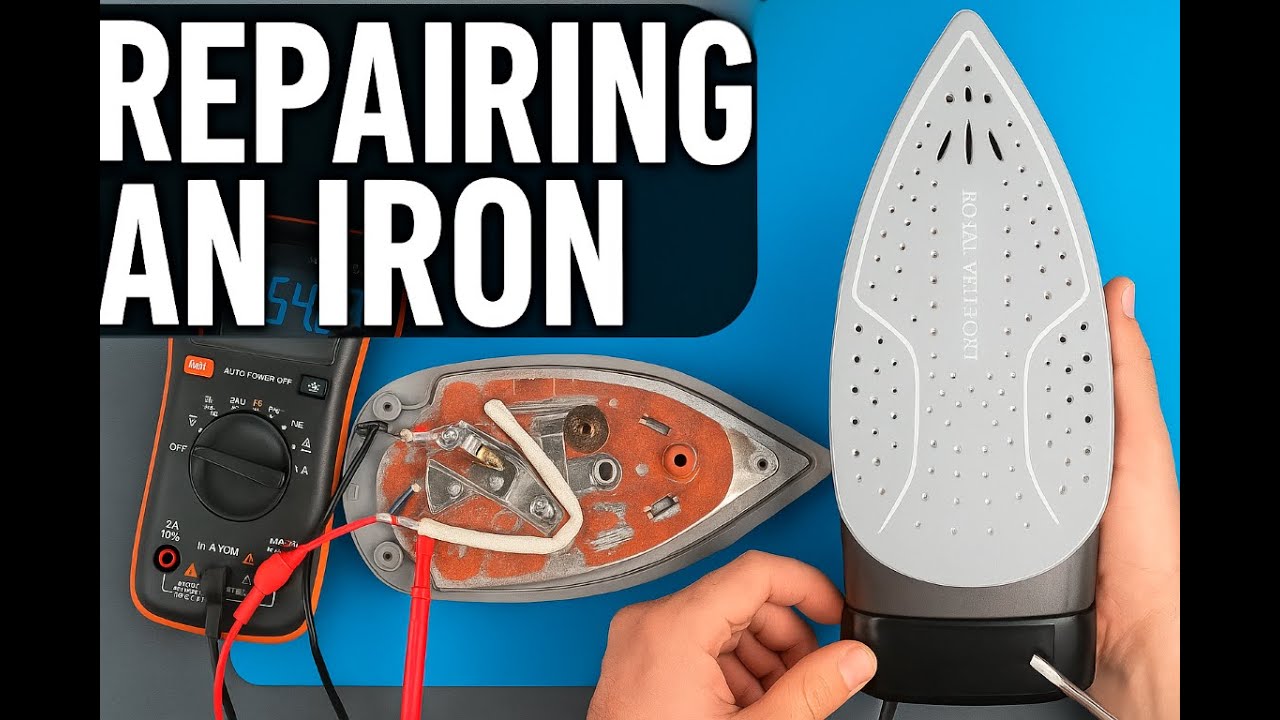 How to Fix an Iron That Won't Heat Up Step-by-Step Repair