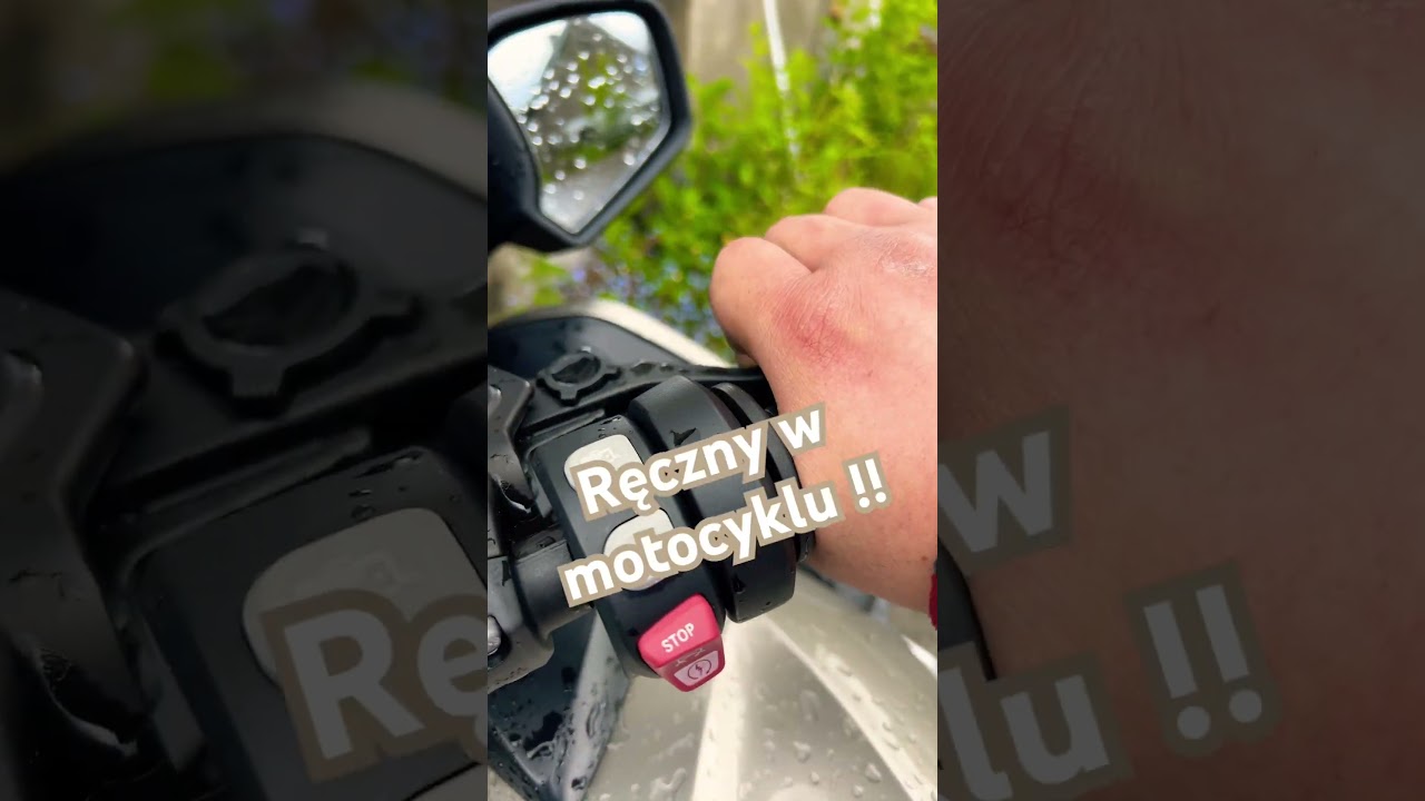 Motociekawoskta postojowy hamulec w BMW R1200RT #wow #motorrad #bmw \\Uszatek