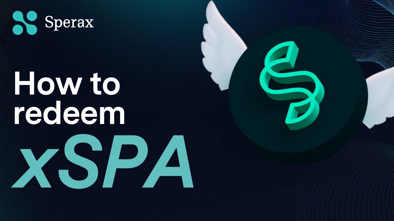 🎥 How to Redeem xSPA