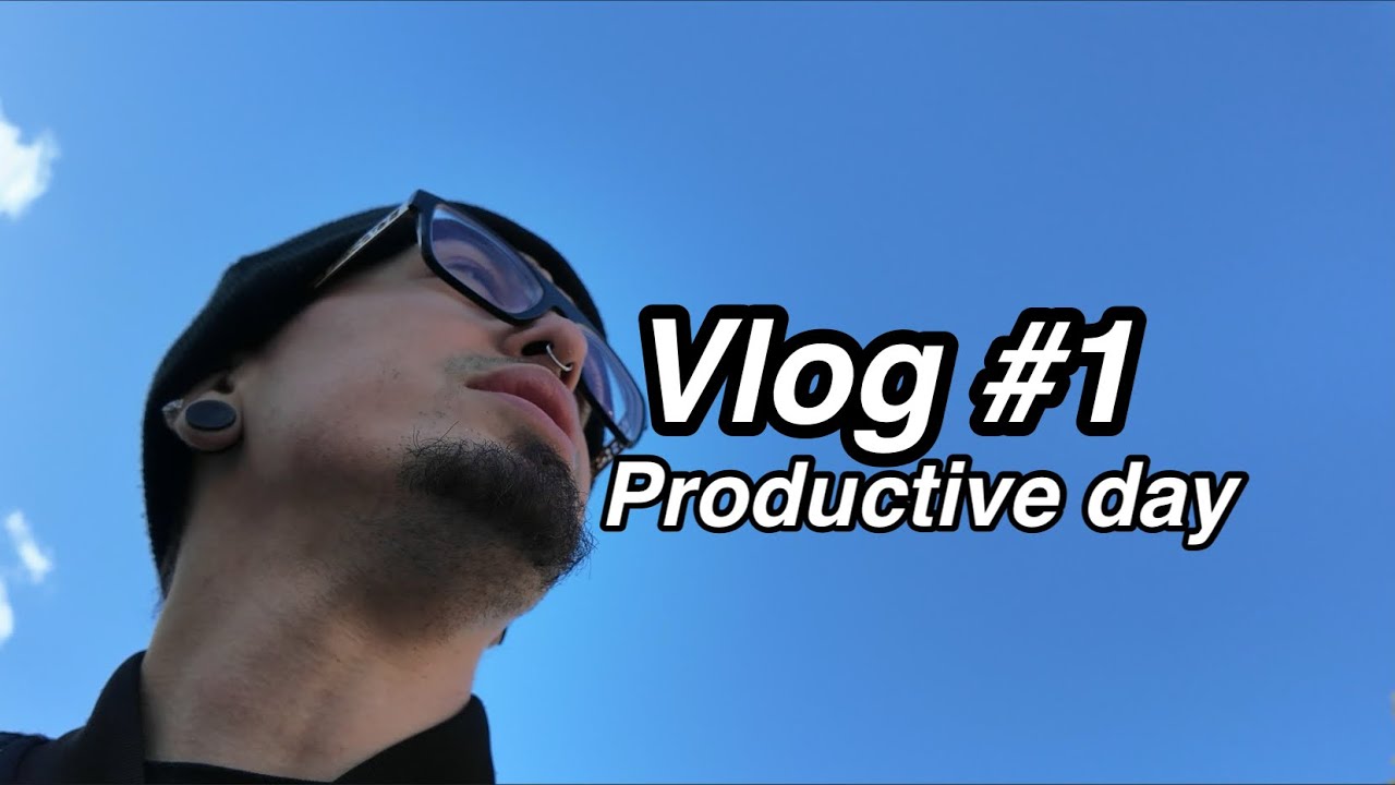 Vlog #1 Productive Day/work problems