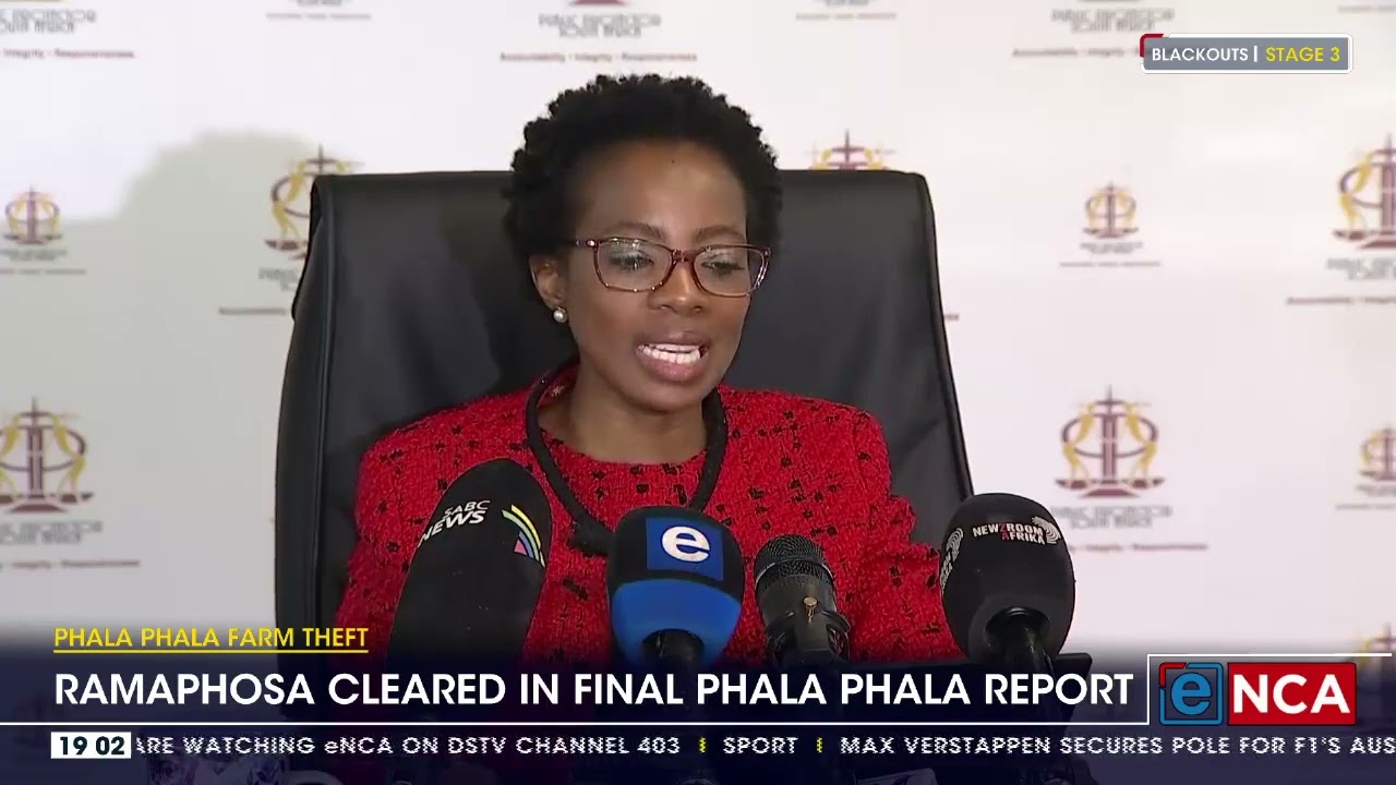 President Cyril Ramaphosa cleared in final Phala Phala report