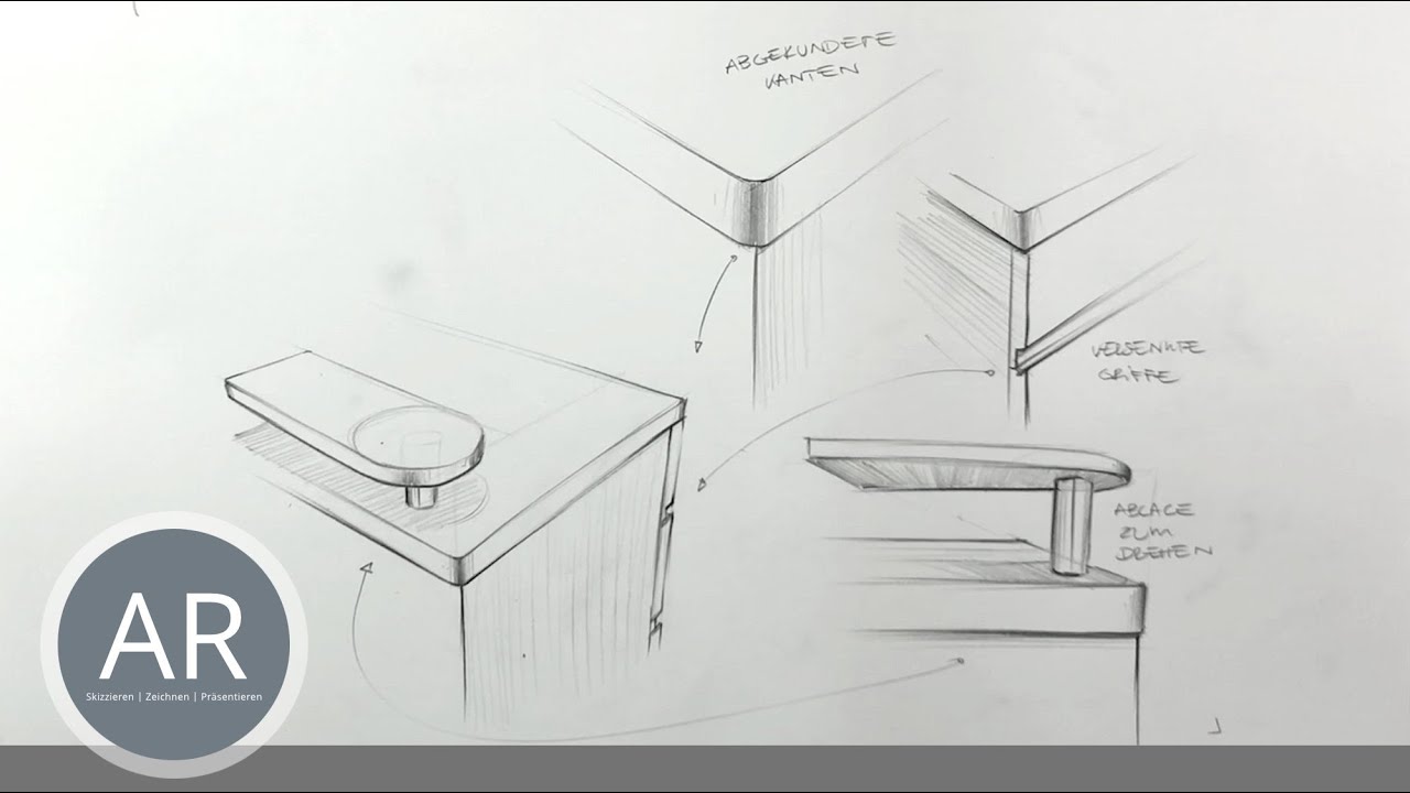 K&uuml;chenplanung 5 / 8 Workshops f&uuml;r K&uuml;chenplaner und Designer. Einfach genial K&uuml;chen zeichnen lernen.