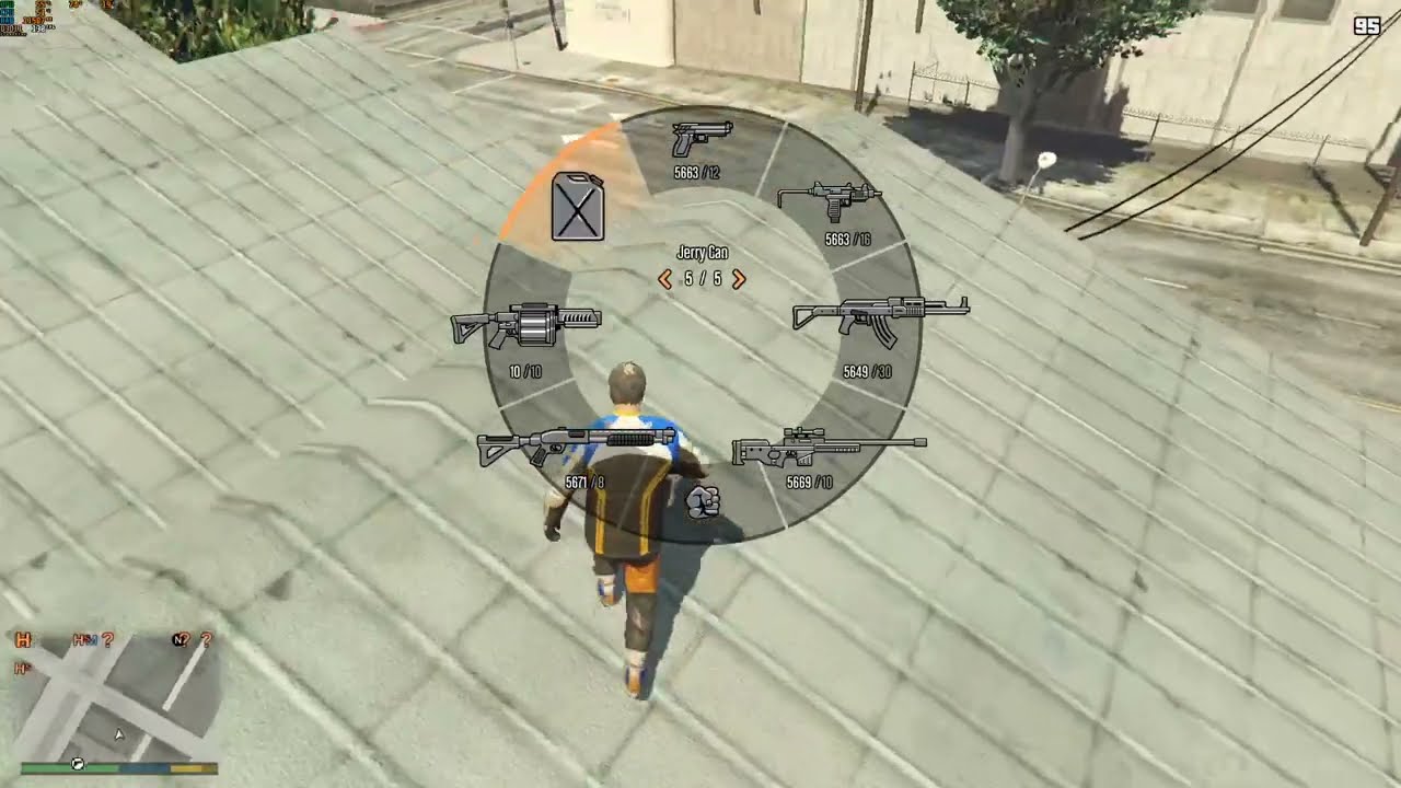 DM menu setup without ladder launch(1.41 and earlier)