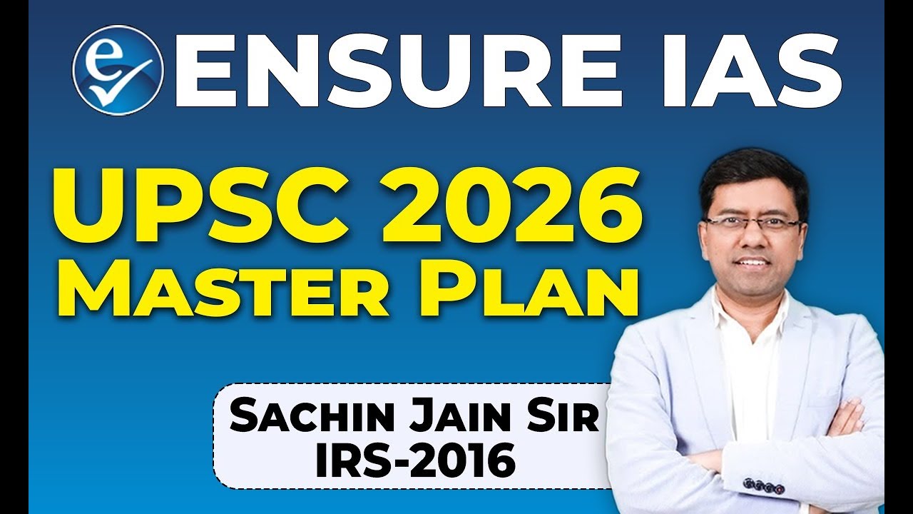 🎯 Your Step-by-Step Guide to UPSC 2026 & Master Plan For Beginners & College Students By Sachin Sir