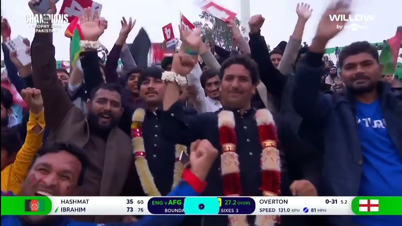 Ibrahim Zadran 177 runs vs England