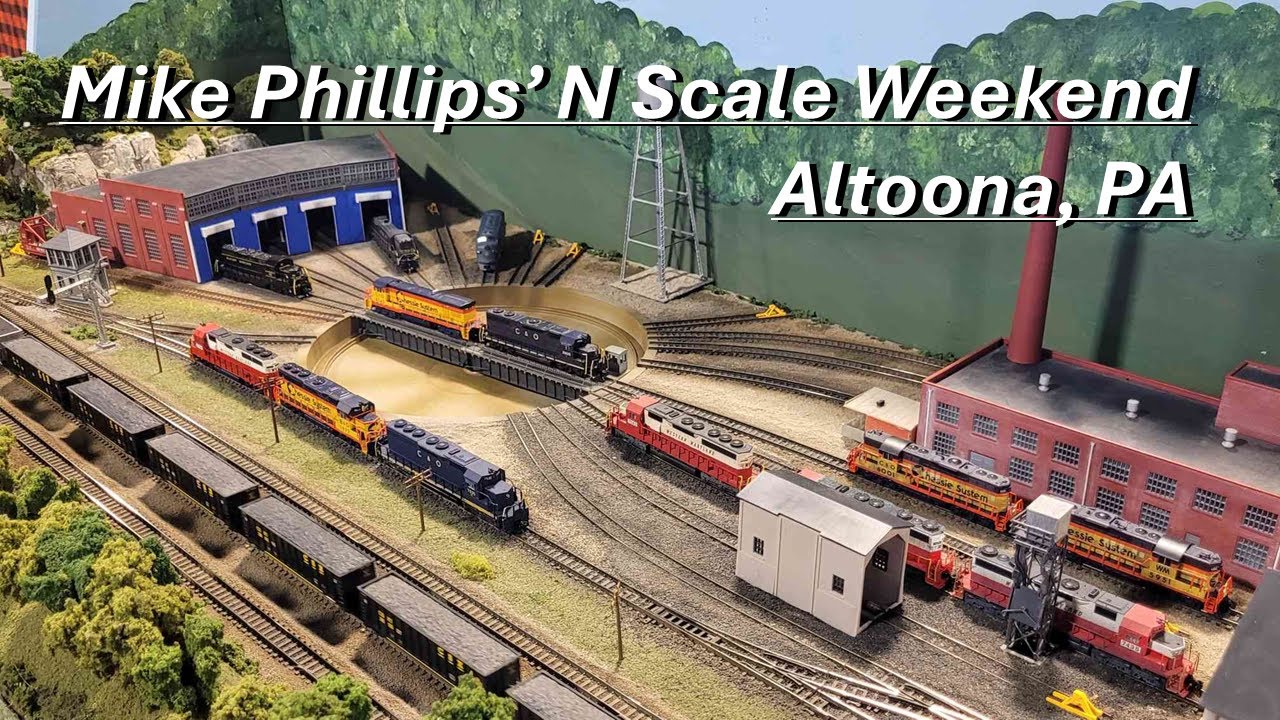 N Scale Weekend 2023 - Altoona, PA