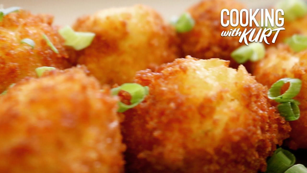 Texas-Style Bacon Jalape&ntilde;o Fried Mashed Potato Balls | Cooking with Kurt