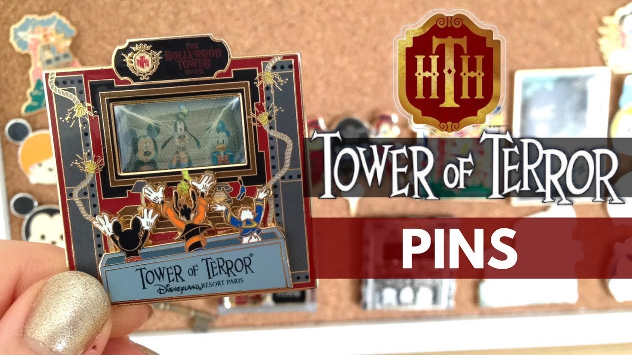 TOWER OF TERROR PINS | Disney Pin Collection