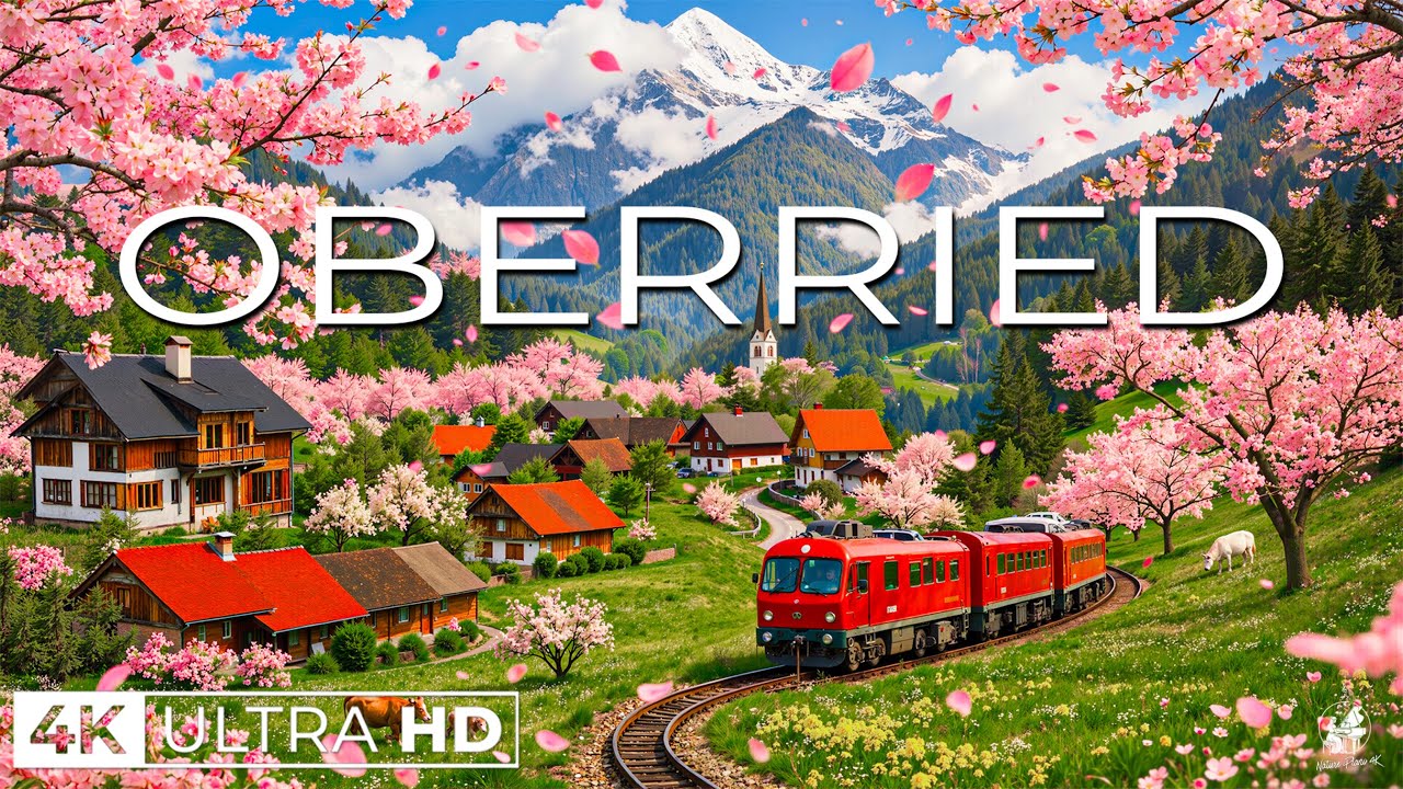 Oberried 4K 🇩🇪 Исследование скрытой деревни в Шварцвальде | Свежая весенняя природа