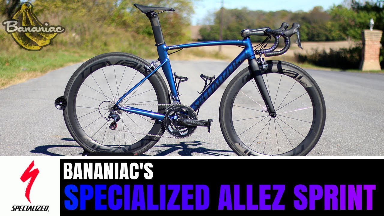 Bananiac's Specialized Allez Sprint Chameleon Purple | Specs & Review