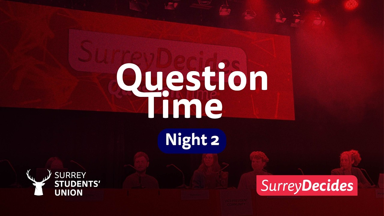 SurreyDecides Question Time 2026 Night 2