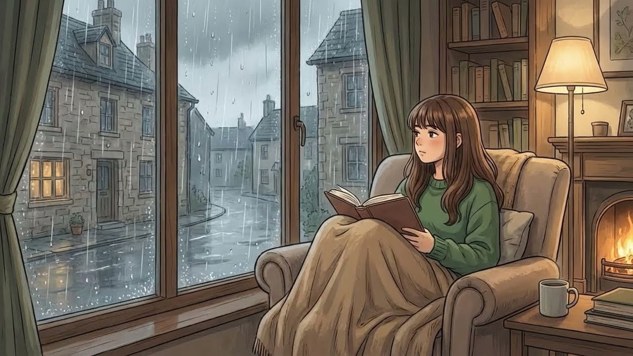 Rainy Loft Café – Cozy Lo-Fi Beats for Study, Focus & Rainy Days