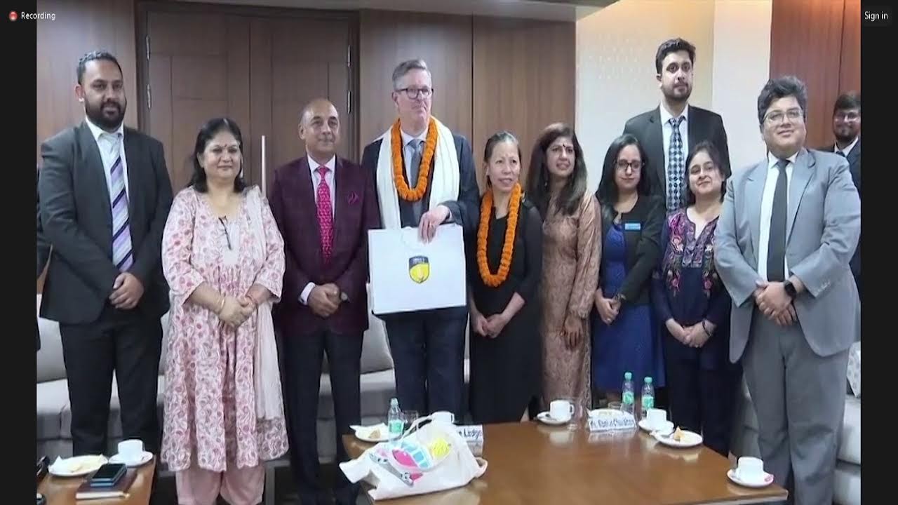 VISIT OF HIGH LEVEL DELEGATION FROM LINCOLN UNIVERSITY, NEW ZEALAND | Date 22 Nov 2023