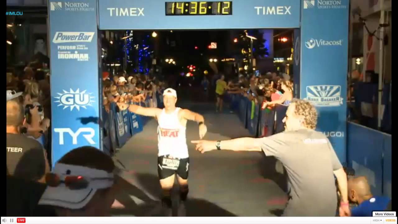 Zach's IRONMAN Finish Video