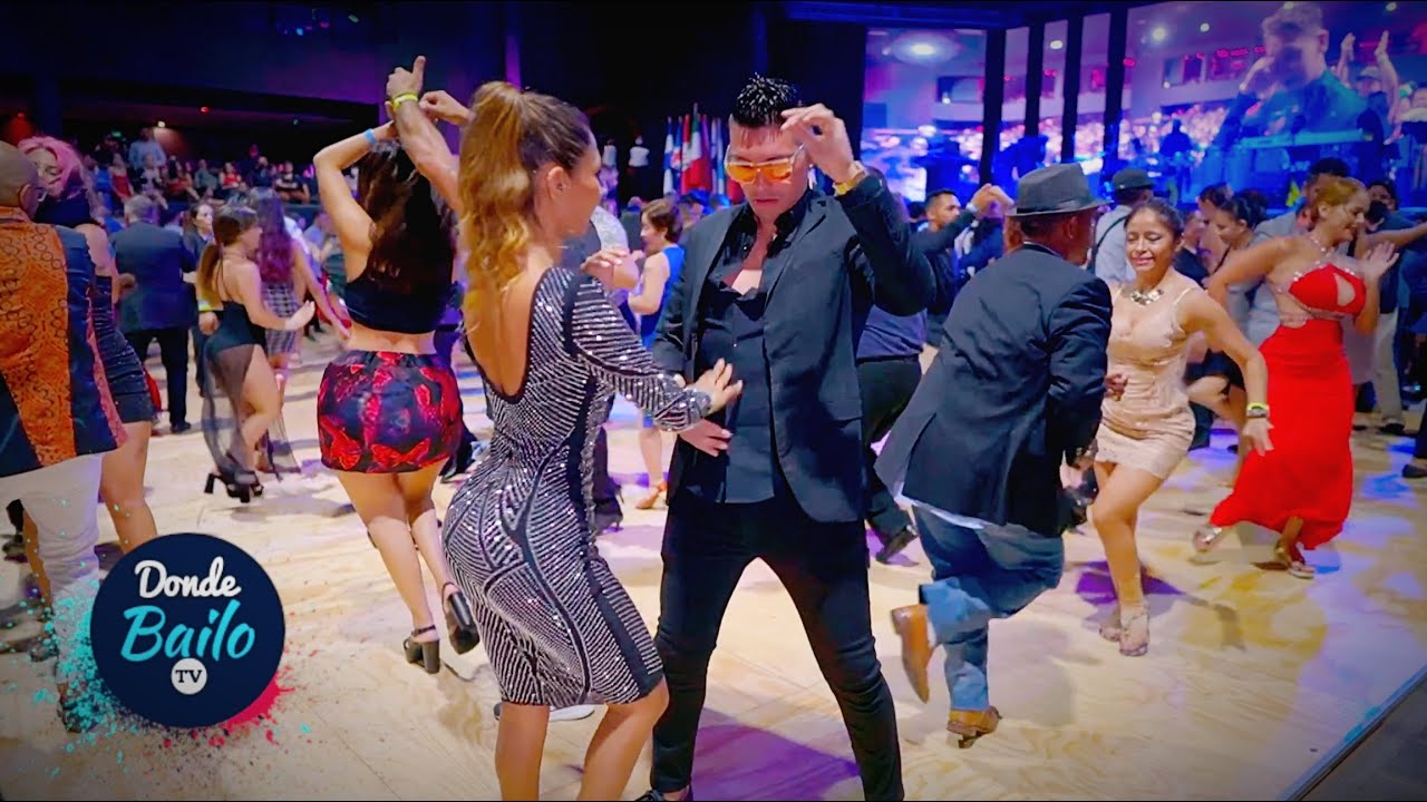Bailando Salsa Social | Euroson Latino Cancun 2021 #bailandosalsa