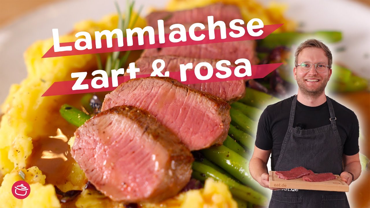 Lammlachse zart & rosa | REZEPT | eat.de