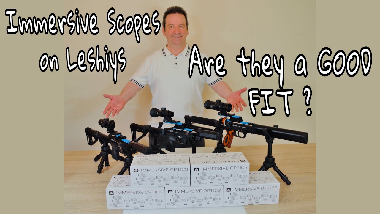 IMMERSIVE SCOPES ON LESHIYS. ARE THEY A GOOD FIT? #immersiveopticscopes #scopes #immersive #leshiy