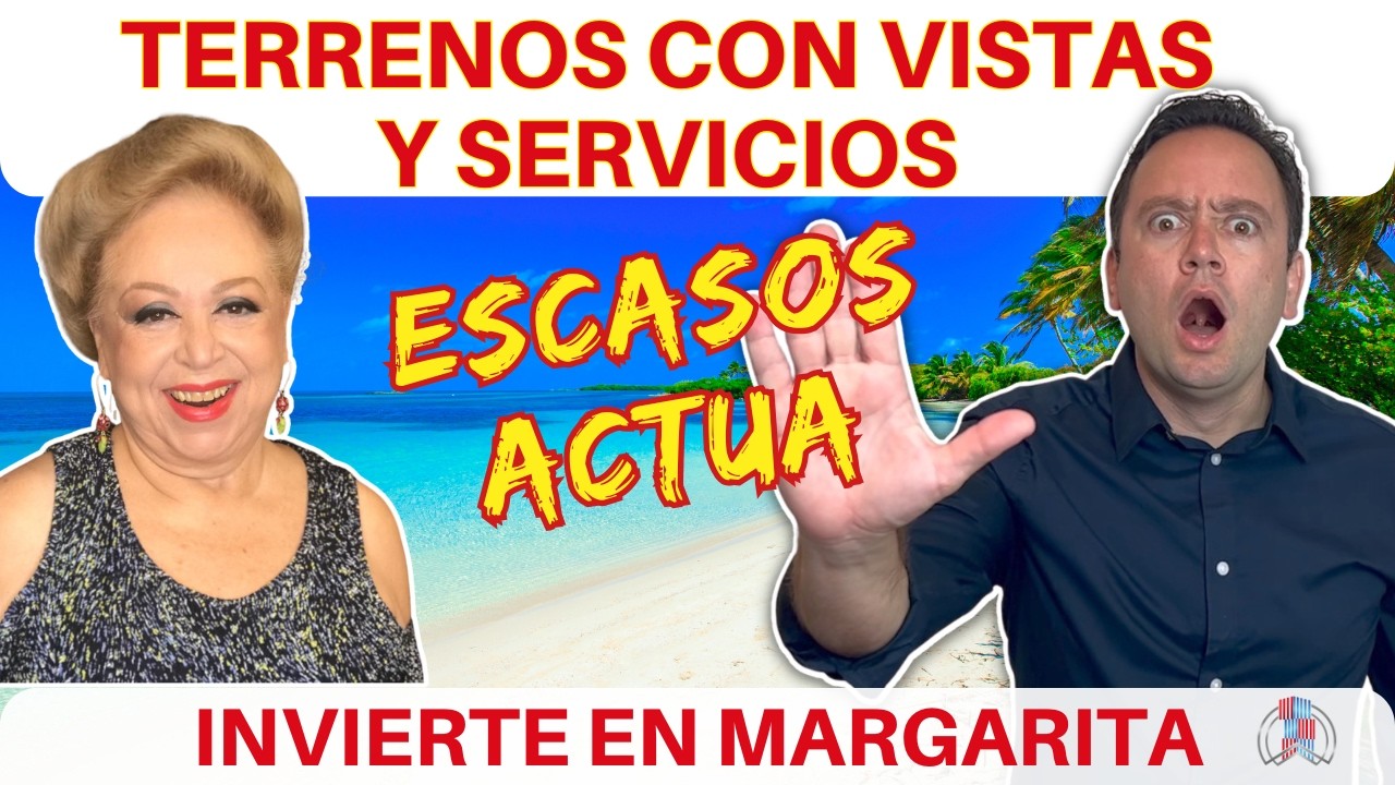 😱 ¡TERRENOS EN MARGARITA QUE NADIE TE MUESTRA! Vista Mar Lagunamar