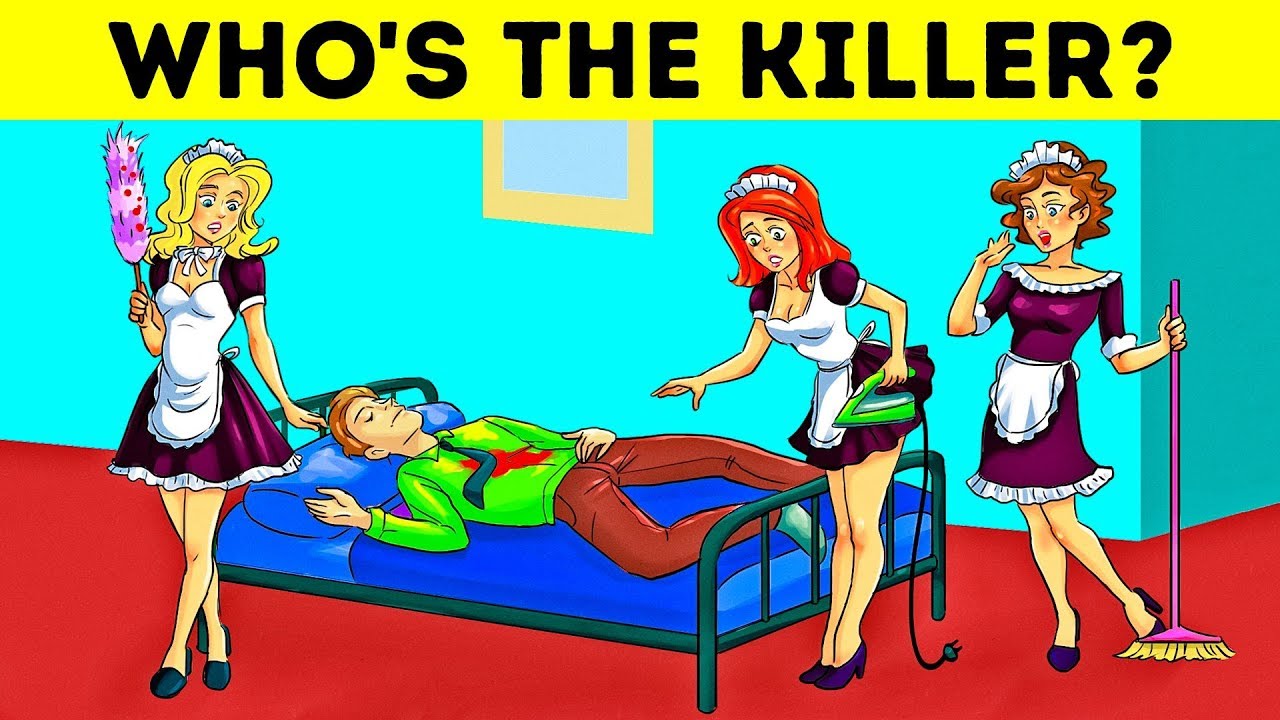 Who Is The Killer? 9 Detective Riddles To Train Your Analytical Skills