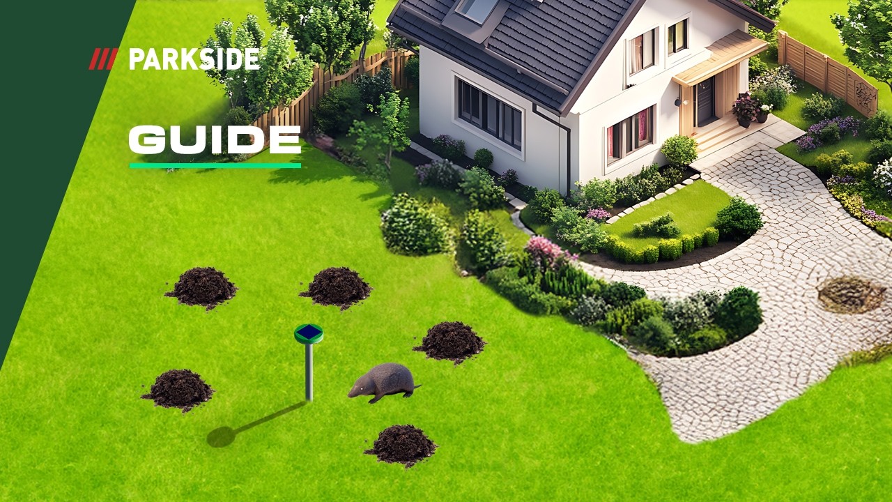 Keine Hügel und Löcher mehr: Der PARKSIDE Maulwurfvertreiber schützt deinen Garten