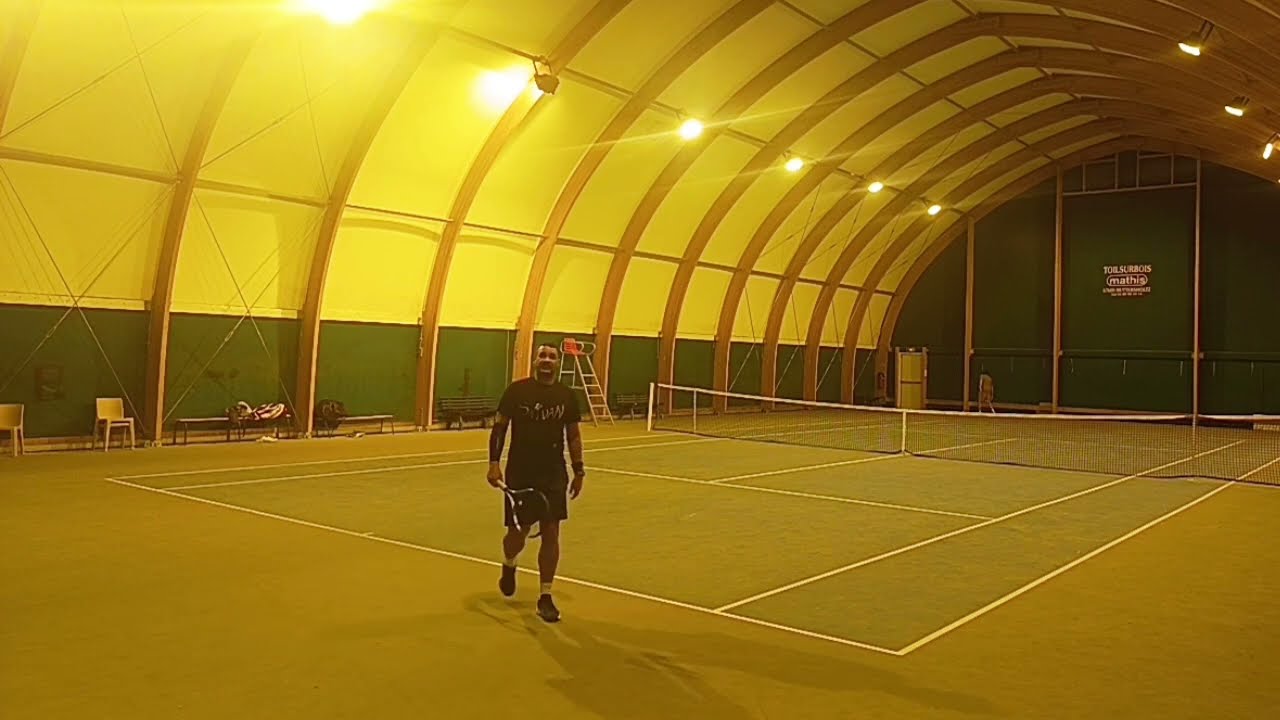 Échauffement tennis avec Guillaume 15/5  15 novembre 2025