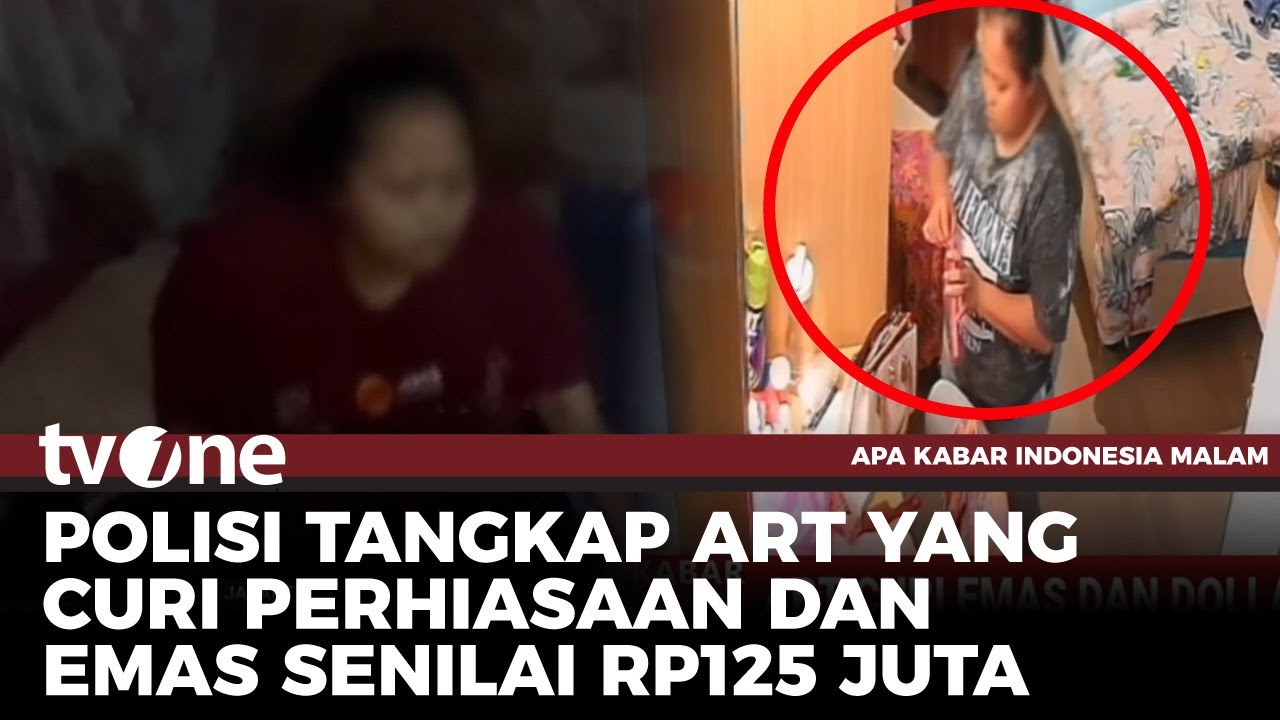 ART Curi Emas & Dolar Majikan, Pelaku Ditangkap di Tempat Persembunyian | AKIM tvOne