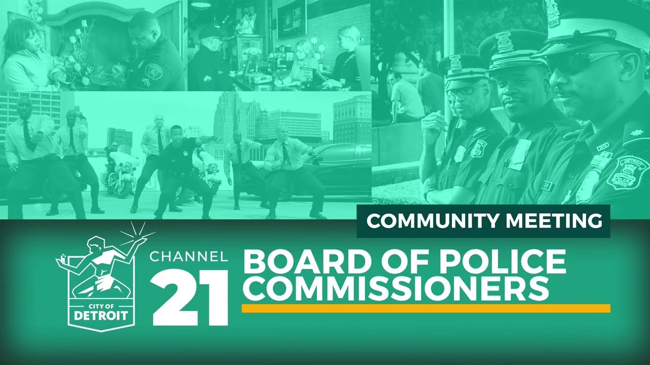 Detroit Police Commissioners Meeting: January 15, 2026